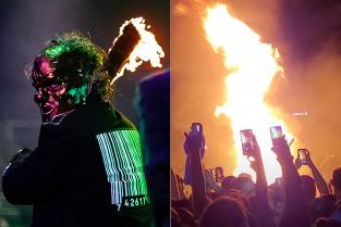 Йде рослідування пожежі, яка перервала шоу Slipknot